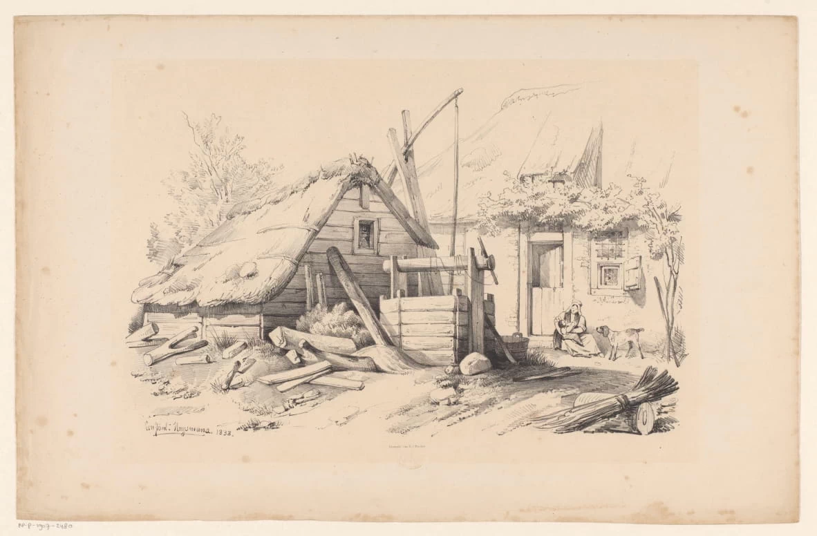 Fattoria con pozzo - Rijks Museum, Amsterdam
